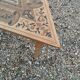 Pair of antique marquetry bedside tables