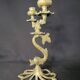 Pair of Koi Fish Candle Holder Solid Brass