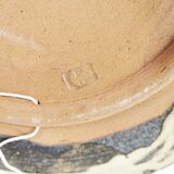 Decorative ceramic plate, cake stand, Denmark, 1960s.