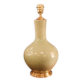 Lampe en céramique émaillée avec finition craquelée vert céladon