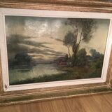 Painting by J. Guillory 18th