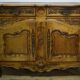 Louis XV Provencal style sliding sideboard in walnut, 19th century