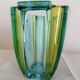 Art Deco glass vase Walther Glass