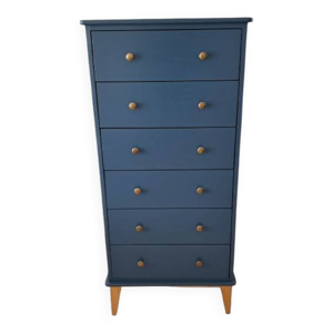 commode bleu ganne