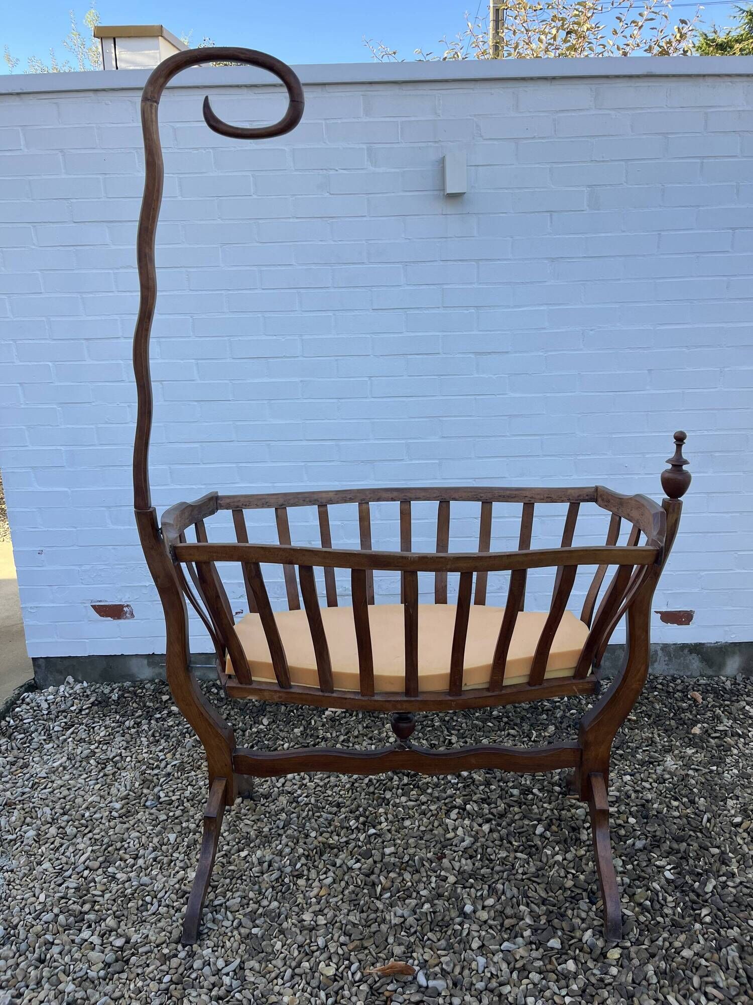 Antique cradle. Early 20th century.