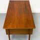 Danish Teak Desk with Drawers by H. Jørgensen for Fredericia, 1960s