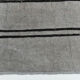 6x12 Gray & Black Modern Hemp Rug, 184x379Cm