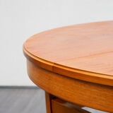 High-low-bass table, 60s, with extension cord