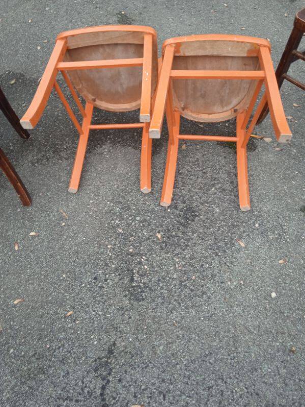 Set of 4 bistro chairs