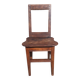 Lorraine chair in wood, 18th century.