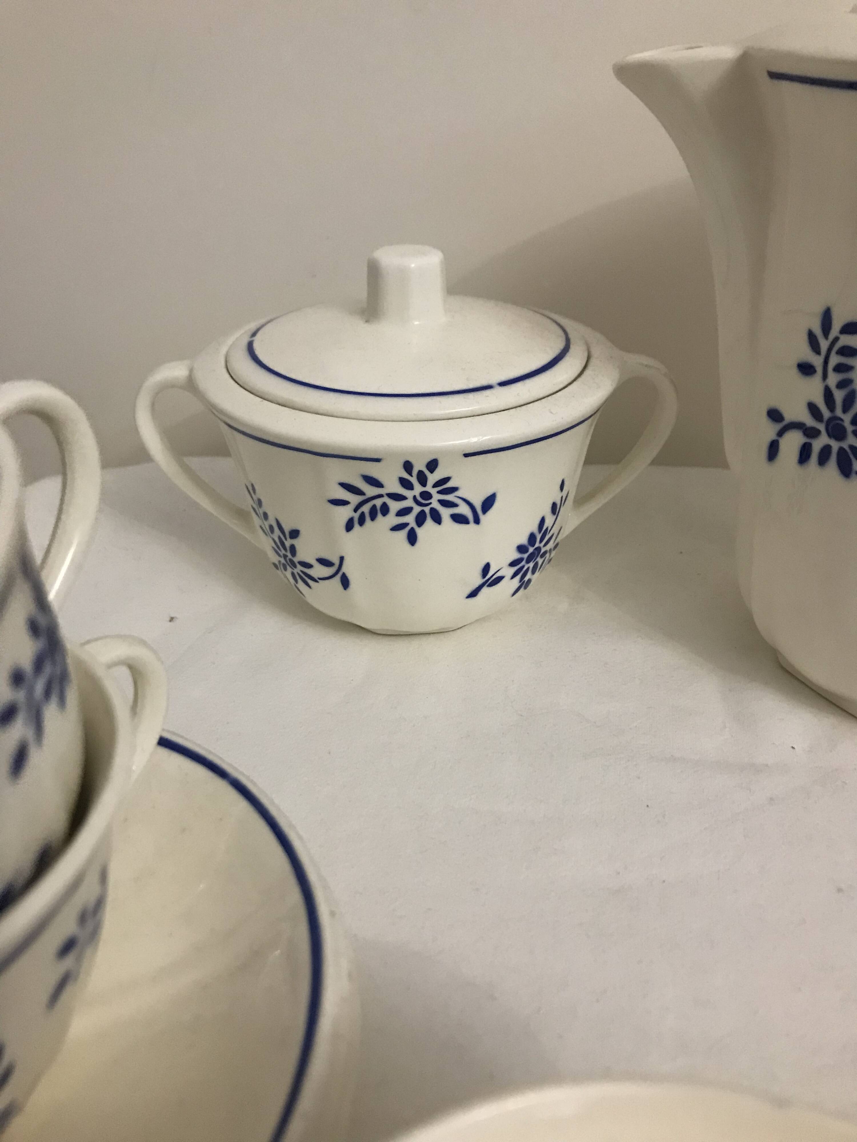 Badonviller "Christiane" model coffee service