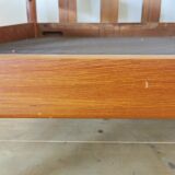 Dyrlund leather sofa from the 60s