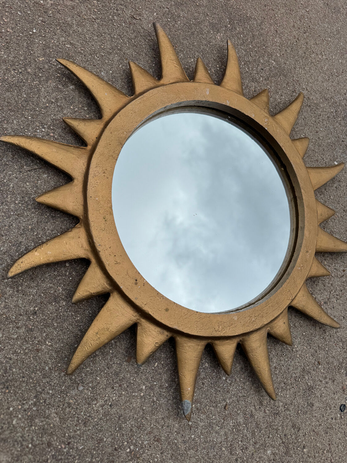 70s sun mirror