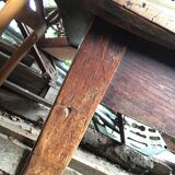 Table farm old spindle feet