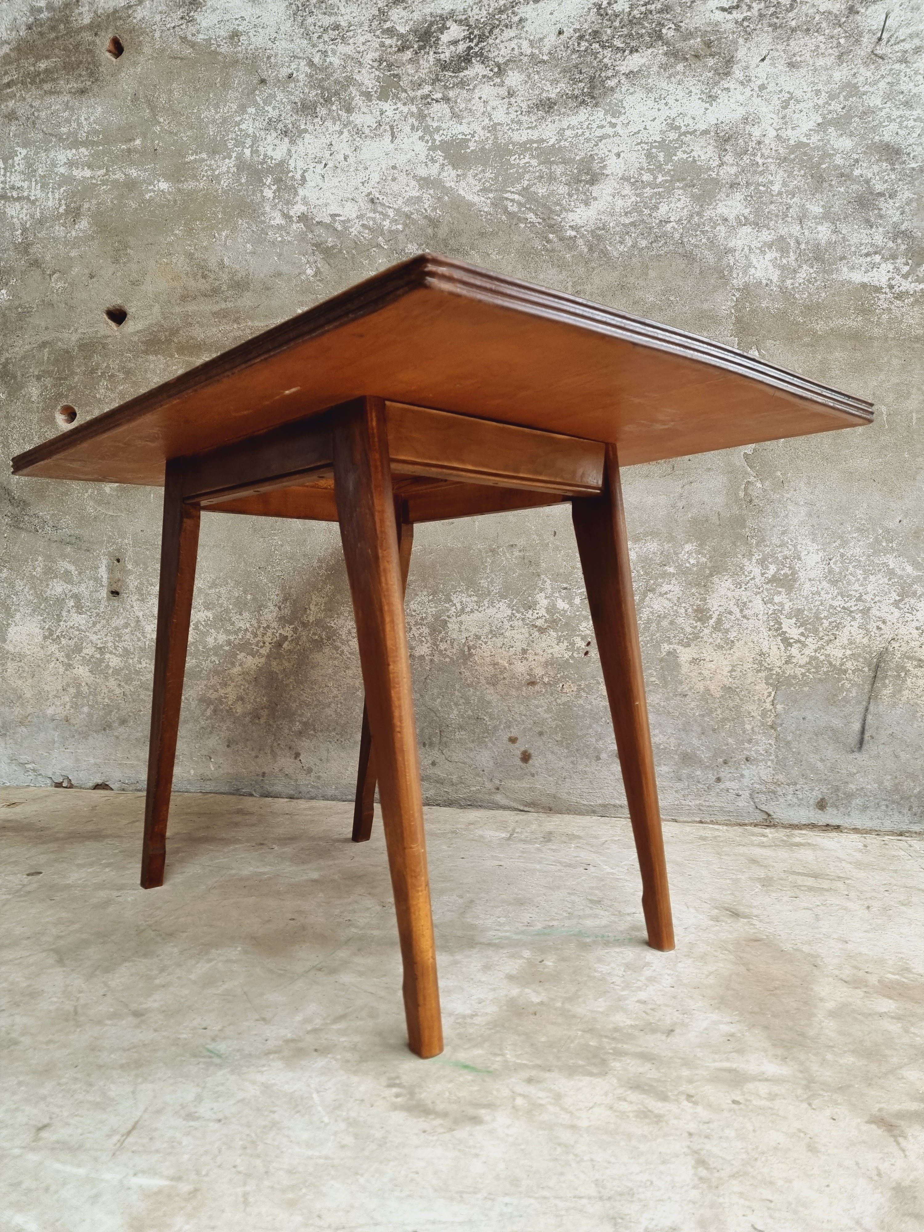 Vintage table dining table mid century
