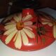 Ceramic vase painted by Louis Giraud, Vallauris, circa 1930