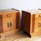 Pair of 1930s Art Deco bedside tables