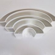 Tremiti Tondo Bowls in Ceramic by Angelo Mangiarotti for Danese Milano, 1964, Set of 3