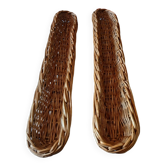 2 panieres de boulanger