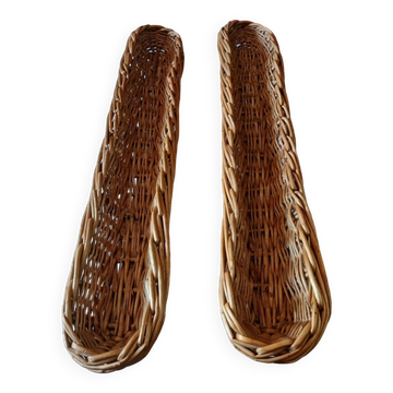 2 baker's baskets