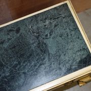 Chinoiserie Buffet with Marble Top in Chippendale Style