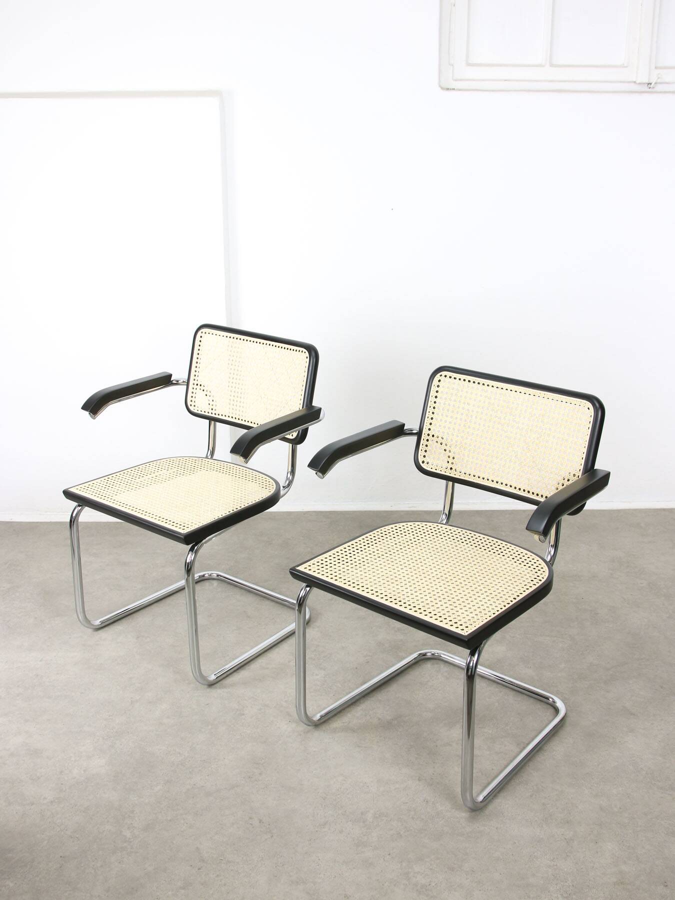 Vintage Cesca B64 armchair by Marcel Breuer