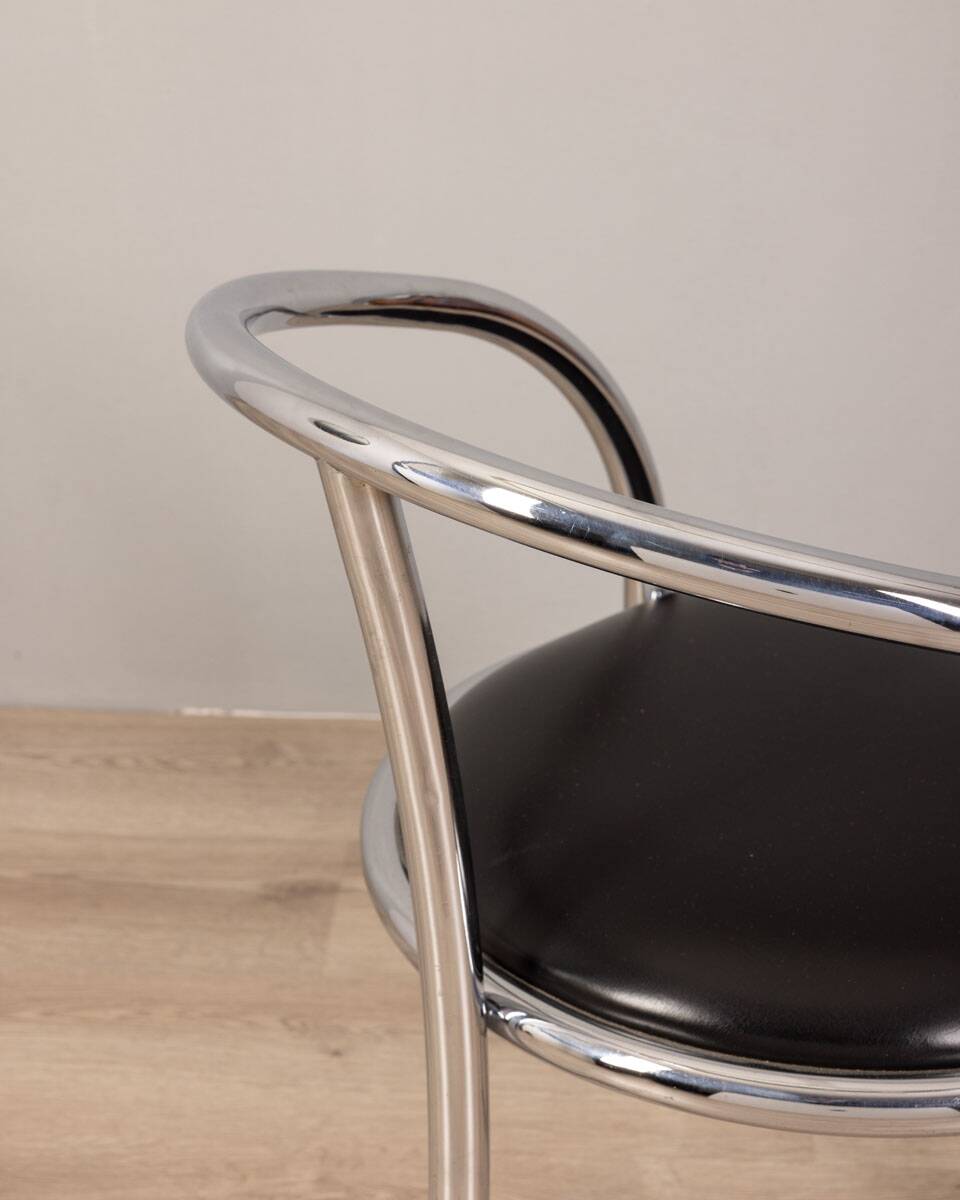 Set of 4 vintage chairs from the 70s tripodi italian design