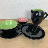 Keramos Sèvres ceramic tea set, teapot