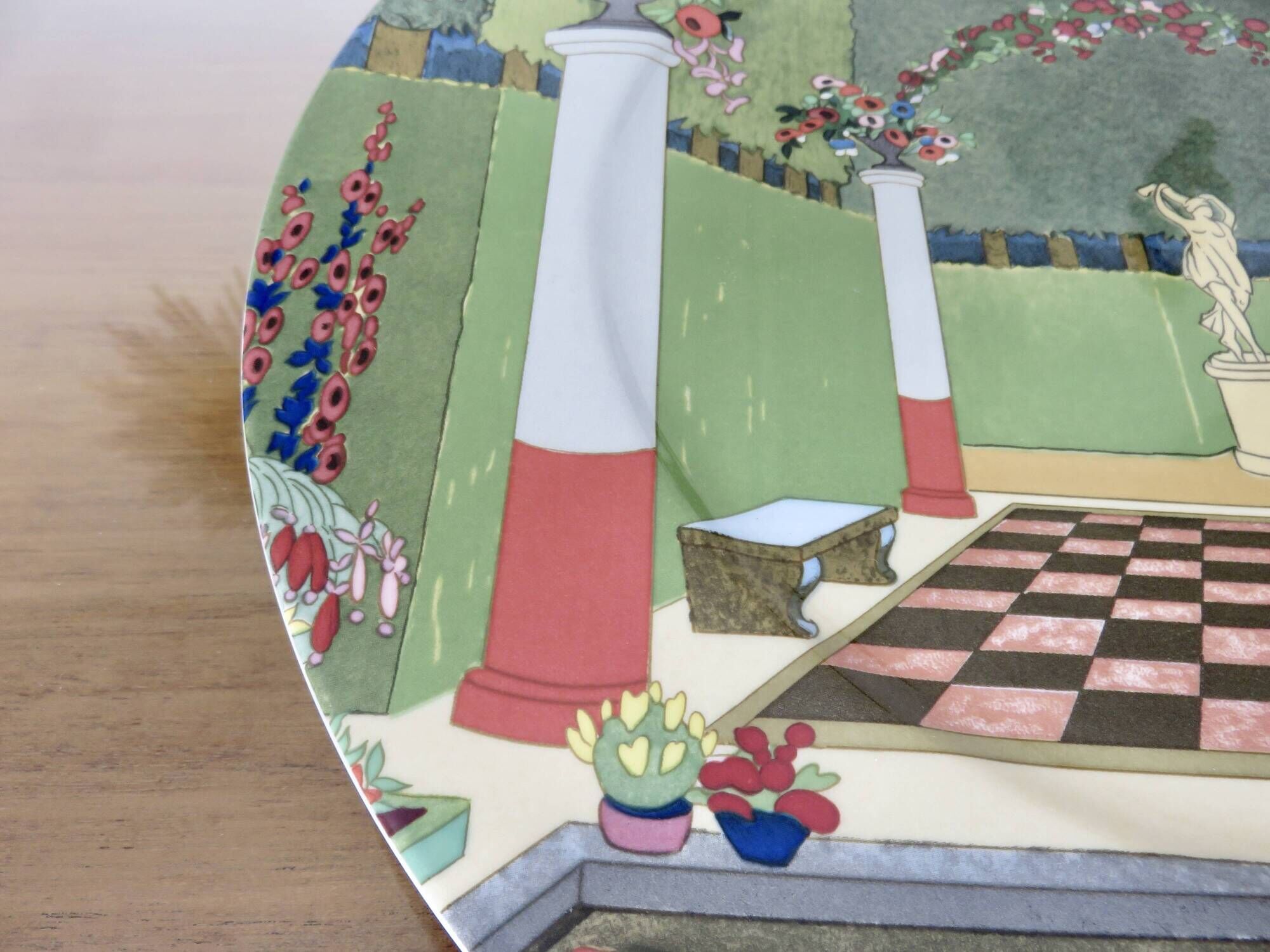 Villeroy & Boch, Raymond Charmaison, 1997, French Gardens, Large plate