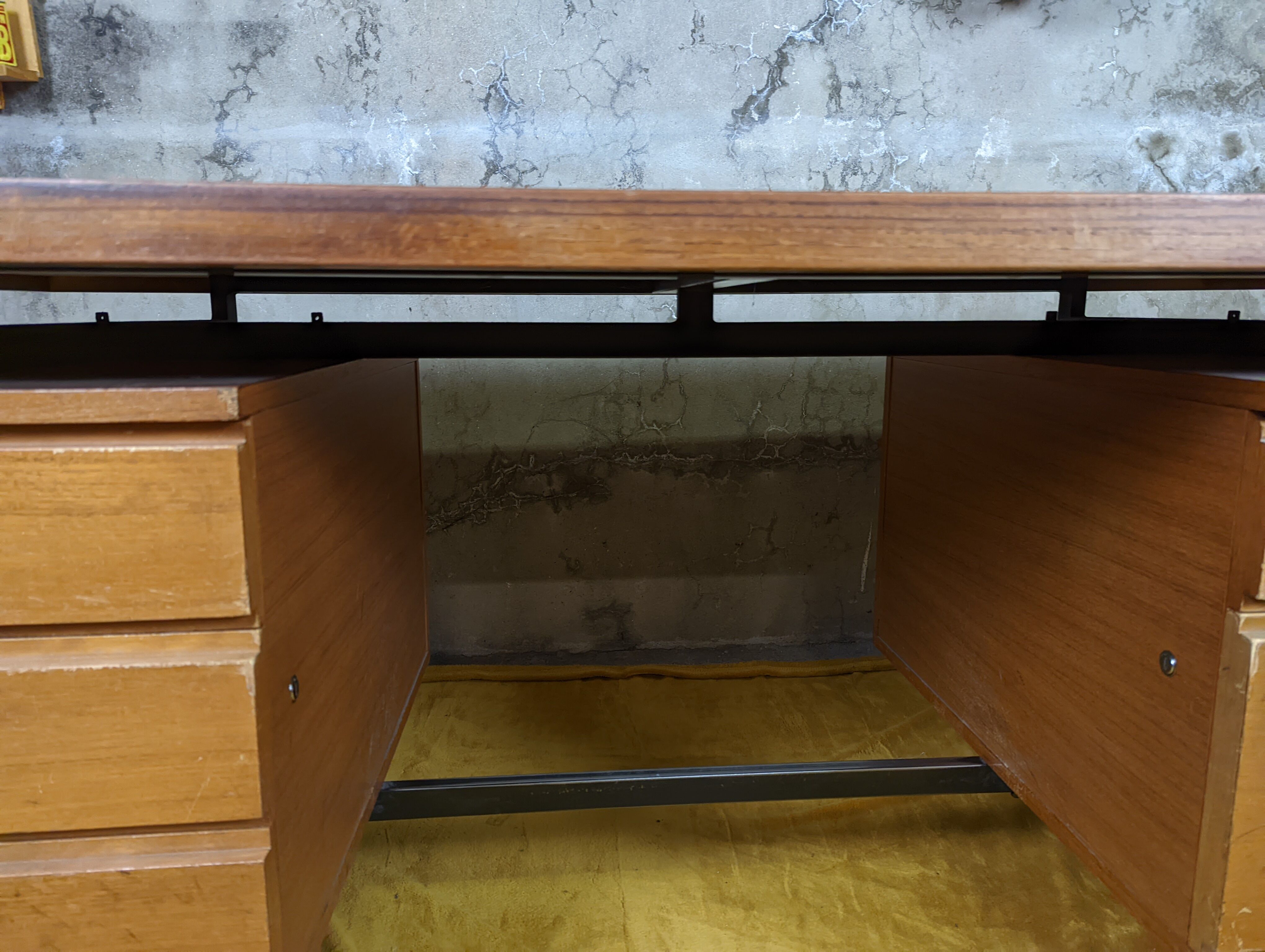 Minvielle desk in mahogany pierre guariche