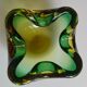 Sommerso ashtray in Murano glass, from the 60s