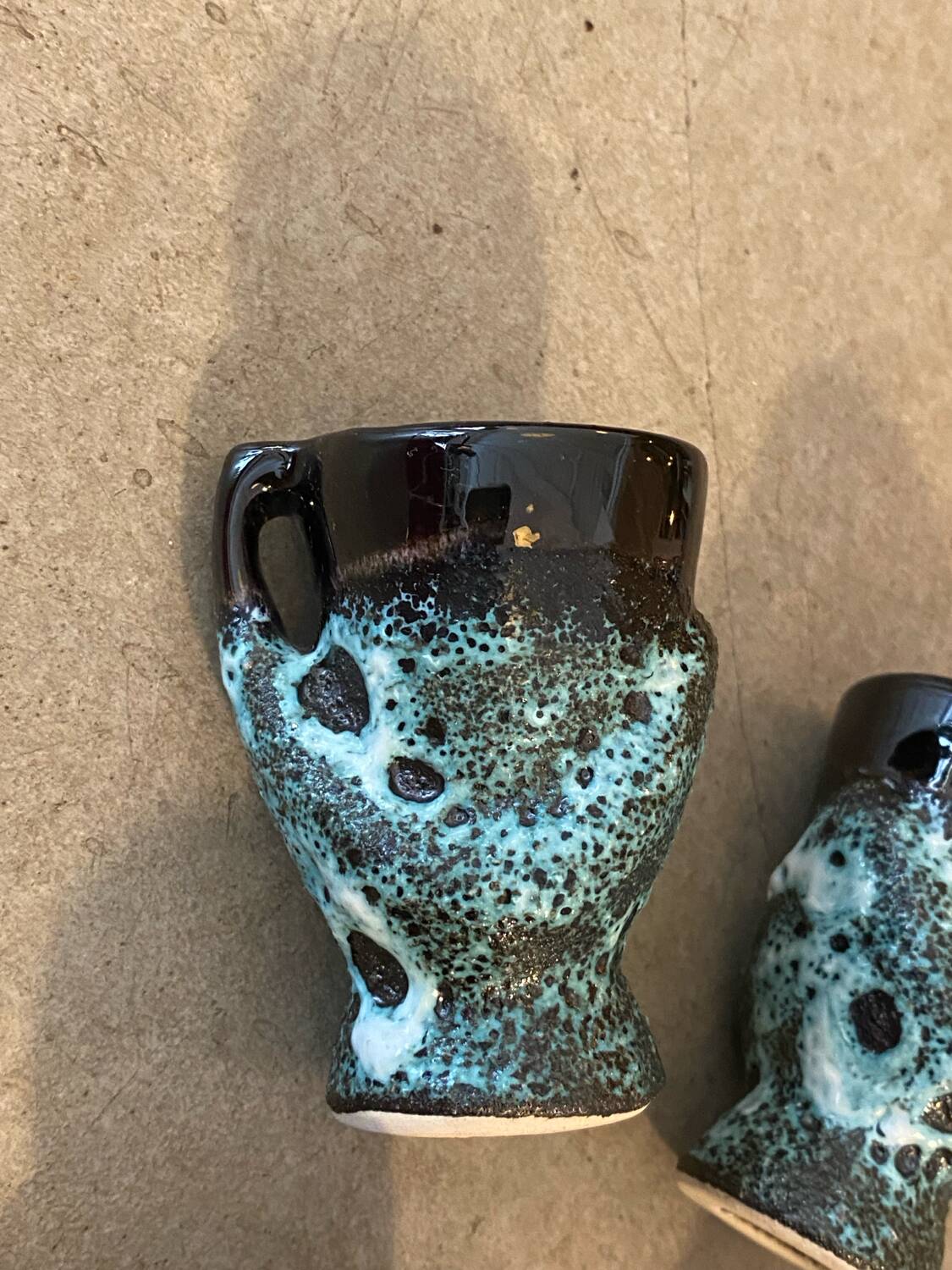 fat lava ceramic cups