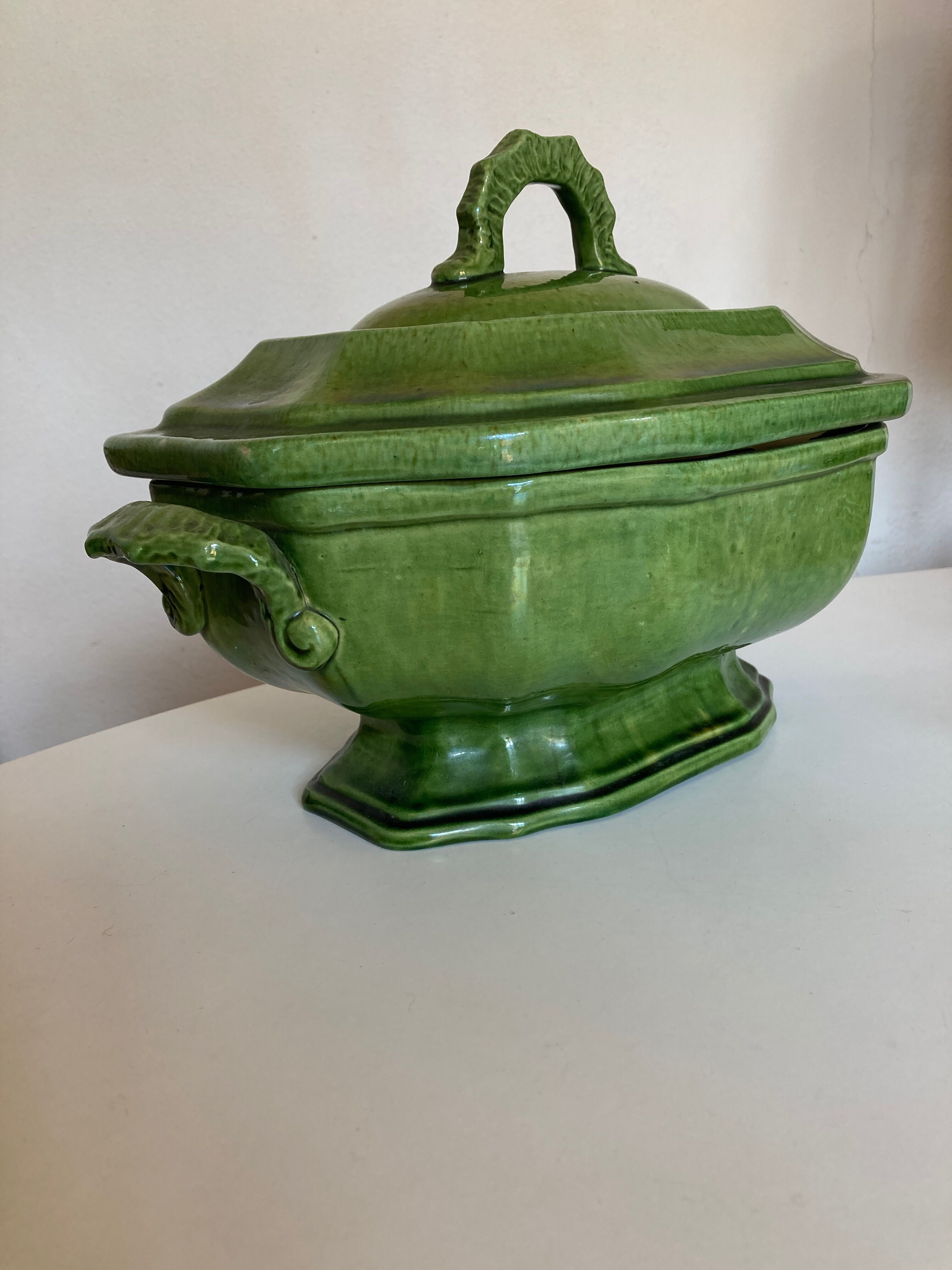 Tureen in Aegitna glazed clay 1960