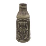 Vase en céramique, design danois, années 1960, fabriqué par Johgus Bornholm Keramik