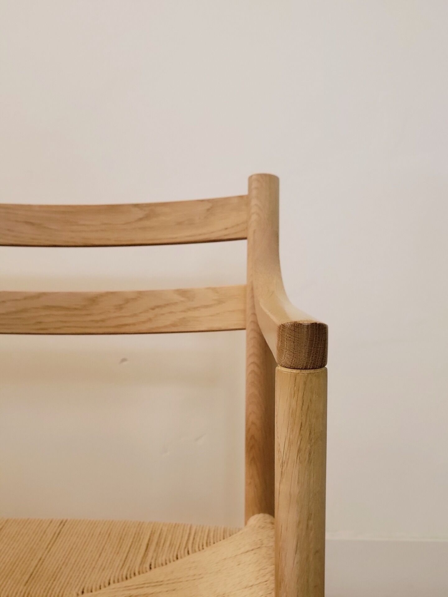 Ensemble de 6 chaises de salle à manger modèle CH46 et CH47 par Hans J. Wegner