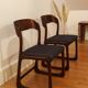 Pair of Baumann sled chairs