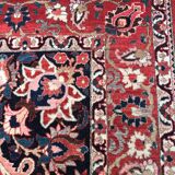 Old hand made Bakhtiar Persian wool rug 212 x 325 cm