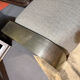 Sofa design fabric and brass