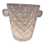 Fan-sized crystal champagne bucket