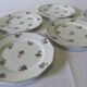 6 porcelain dessert plates from Pil Limoges in very good condition