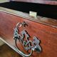 English library showcase and secretary