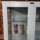 Vintage ManuBelge Medical Cabinet | Industrial Glass Display