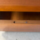 Low Scandinavian enfilade in walnut – Vintage design sideboard from the year