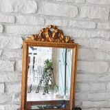 Mirror with, Louis XVI pediment