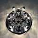 Cosack chrome Sputnik wall lamp / ceiling lamp 1960’s