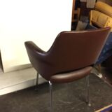 6 fauteuils en skaï