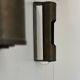 Pair of vintage modernist wall lights, solid brass, Sweden 1940s