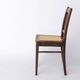 Antique Beech Wood Chair – 1940s German Desk or Dining Chair with New Cane