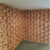 60s cording coffee table
