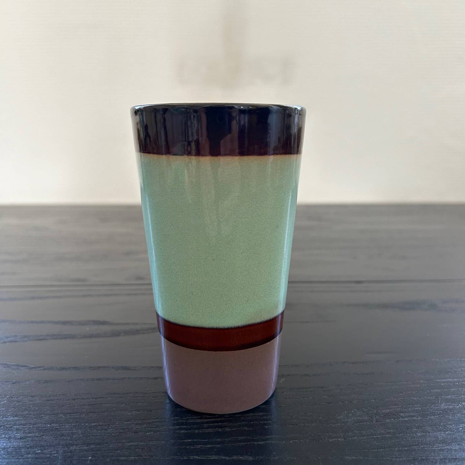 Small striped Scandinavian vase